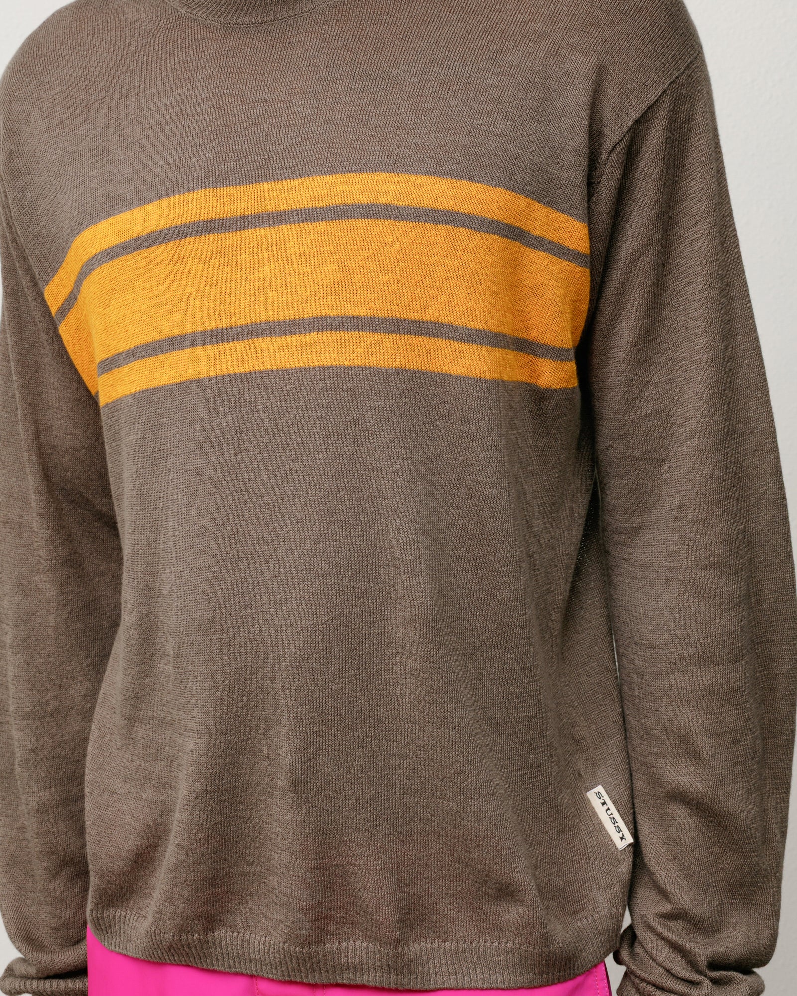 LIGHTWEIGHT STRIPED SWEATER