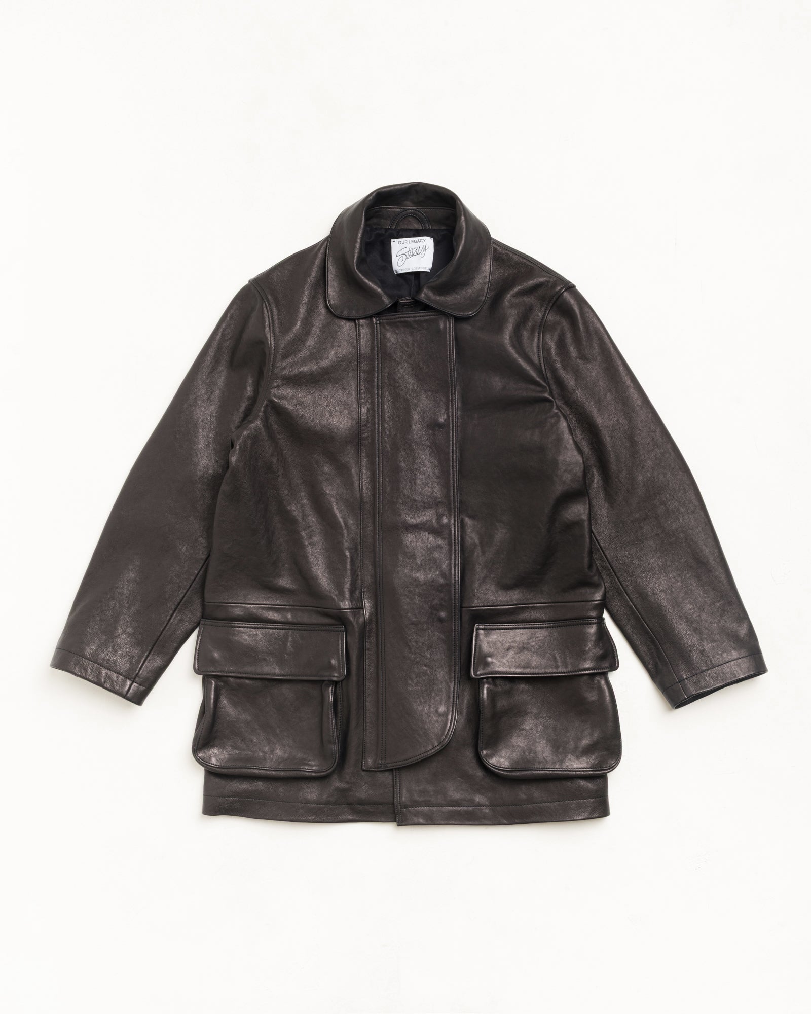 OUR LEGACY LEATHER FIREMAN JACKET
