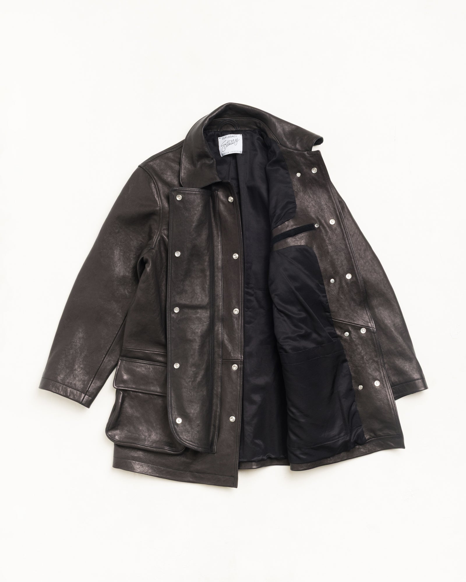 OUR LEGACY LEATHER FIREMAN JACKET